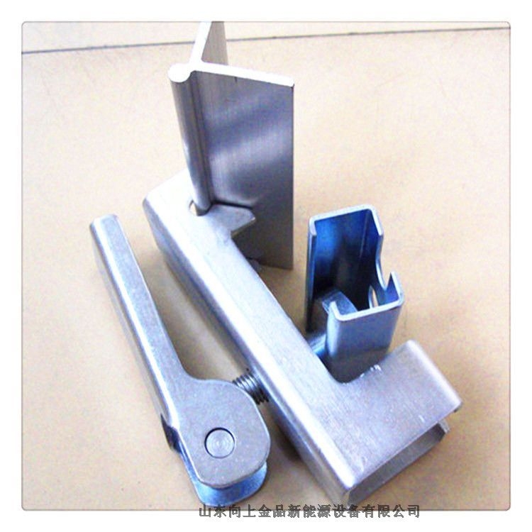 防溢裙板的夾子夾持器  導料槽壓緊夾具夾持器  角鋁夾子